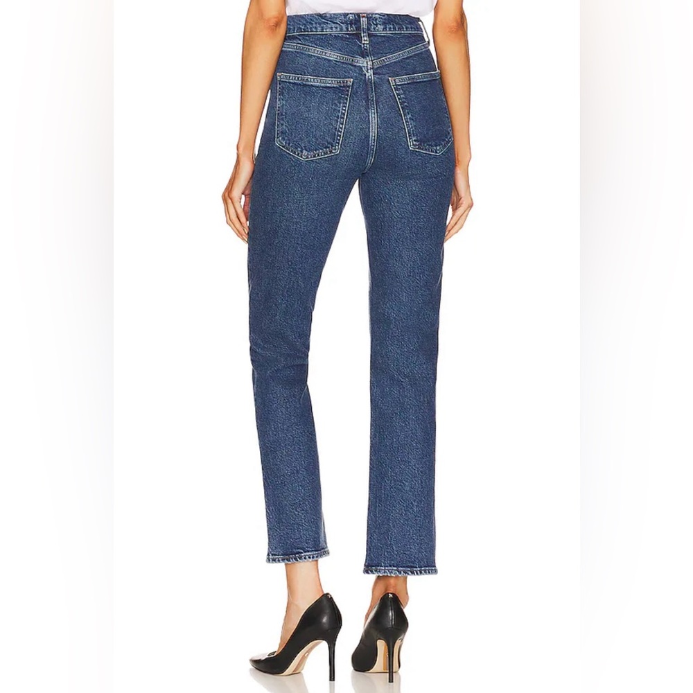 Agolde High Rise Stovepipe Jeans in Aspire - Picture 10 of 11